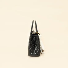 Chanel Black CC Mini Kelly Top Handle Bag