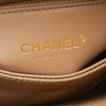 Chanel Dark Beige Coco Small Handle Bag