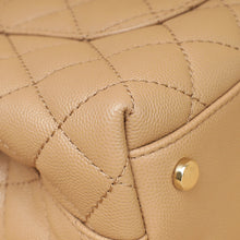 Chanel Dark Beige Coco Small Handle Bag
