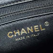 Chanel Black Quilted Top Handle Flap Bag
