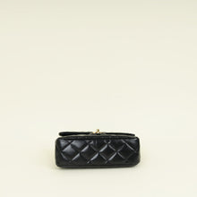 Chanel Black Quilted Top Handle Flap Bag