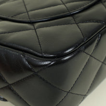 Chanel Black Quilted Top Handle Flap Bag