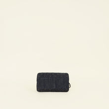 Chanel Blue Quilted Denim Mini Bowling Bag
