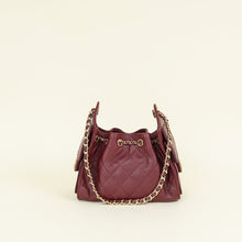 Chanel Burgundy CC Chanel 25 Mini Handbag