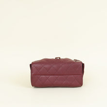 Chanel Burgundy CC Chanel 25 Mini Handbag