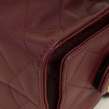 Chanel Burgundy CC Chanel 25 Mini Handbag