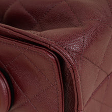 Chanel Burgundy CC Chanel 25 Mini Handbag