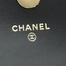 Chanel Black CC 19 Quilted Chain Wristlet Clutch