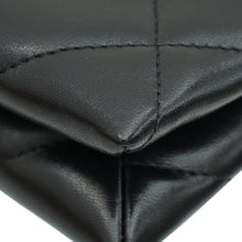 Chanel Black CC 19 Quilted Chain Wristlet Clutch