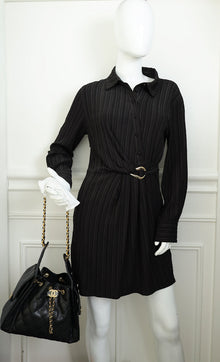 Chanel Black CC 25 Small Shoulder Bag