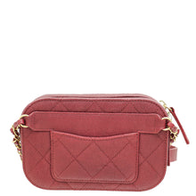 Chanel Burgundy Chic Trip Waist Bag