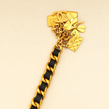 Chanel Black Vintage Chain Charm Belt