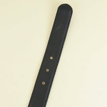 Chanel Black CC Chain Buckle Quilted Belt