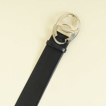 Chanel Black CC Oval Buckle Belt 32