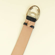 Chanel Black CC Oval Buckle Belt 32