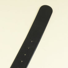 Chanel Black CC Oval Buckle Belt 32