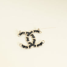Chanel Black CC Chain Brooch