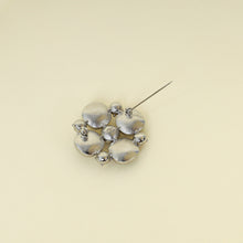 Chanel Bicolor Crystal Quatrefoil Brooch