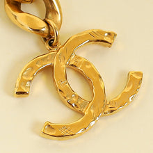 Chanel Gold CC Chain Drop Long Earrings