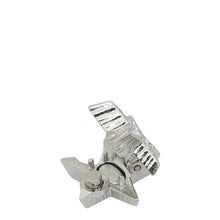 Chanel Silver CC-Bow-Star Hair Charms