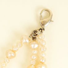 Chanel Ivory CC Pearl Baroque Pearl CC 3 Strands Necklace