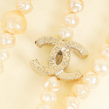Chanel Ivory CC Pearl Baroque Pearl CC 3 Strands Necklace