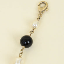 Chanel Bicolor CC Pearl Long Necklace