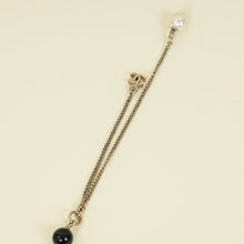 Chanel Bicolor CC Pearl Long Necklace