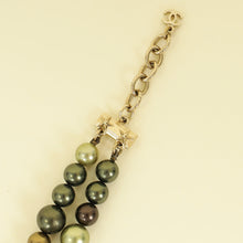 Chanel Green Multicolor 2017 Cruise Cuba Havana Long Pearl CC Star Necklace
