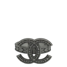 Chanel Gunmetal CC Ring 6 (52)