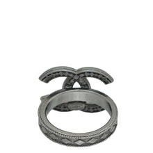 Chanel Gunmetal CC Ring 6 (52)