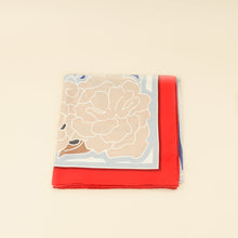 Chanel Multicolor Logo Print Silk Scarf 90