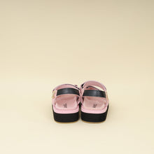 Chanel Bicolor CC Suede Velcro Flat Sandals 38