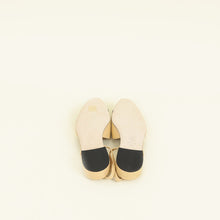 Chanel Bicolor Half D'Orsay Flat Slingback 38