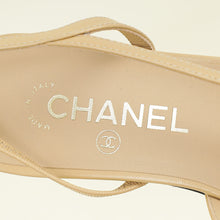 Chanel Bicolor Half D'Orsay Flat Slingback 38