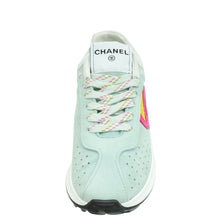 Chanel Tricolor CC Trainer Sneakers 39.5