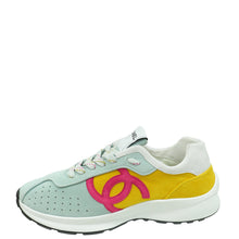 Chanel Tricolor CC Trainer Sneakers 39.5