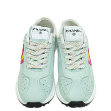Chanel Tricolor CC Trainer Sneakers 39.5