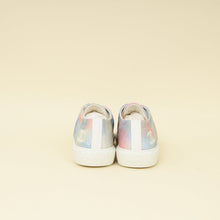 Chanel Multicolor CC Printed Fabric Quilted Low Top Sneakers 39