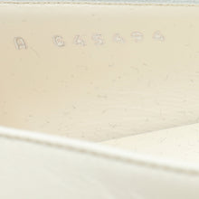 Chanel White CC Camellia Flower Flat Ballerina 39