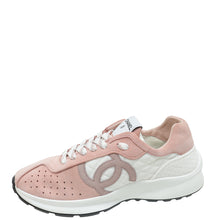 Chanel Bicolor CC Trainer Sneakers 39