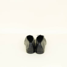 Chanel Black CC Cap Toe Flat Ballerina 42