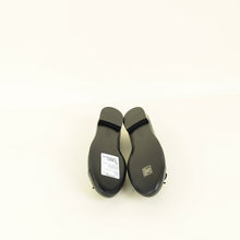 Chanel Black CC Cap Toe Flat Ballerina 42