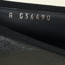 Chanel Black CC Cap Toe Flat Ballerina 42
