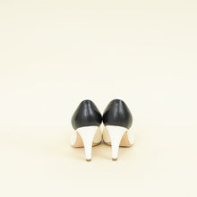 Chanel Bicolor CC Cap Tote Camellia Flower Pump 35.5