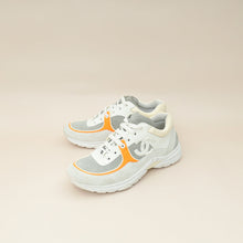 Chanel Tricolor CC Trainer Sneaker 36.5