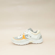 Chanel Tricolor CC Trainer Sneaker 36.5