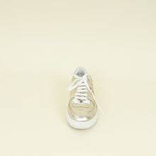 Chanel Metallic Gold CC Trainer Sneaker 36.5