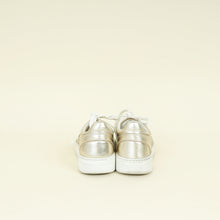Chanel Metallic Gold CC Trainer Sneaker 36.5
