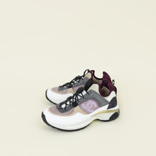 Chanel Tricolor CC Lace Up Sneakers 36